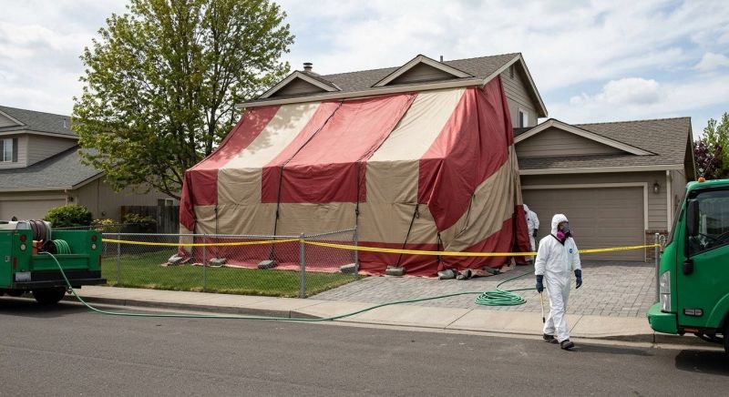 Tent Fumigation in Fayetteville, NC